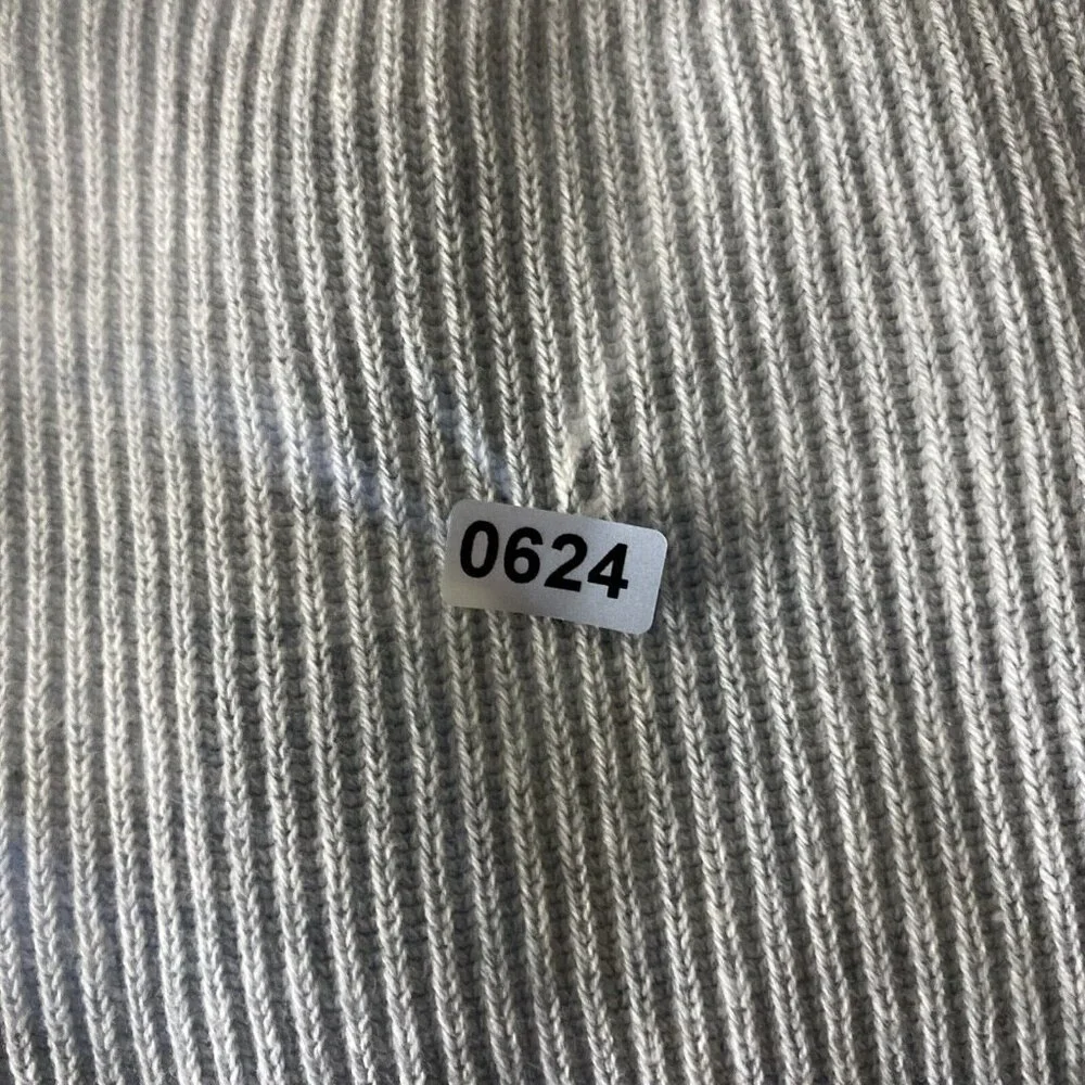 Polo Ralph Lauren Sweater‎ Men’s XXL  1/4 Zip Pullover Gray 100% Cotton RN#41381